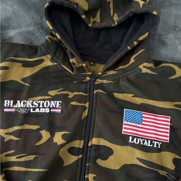 FULL SET (BLACKSTONE LABS) HOODIE WITH SWEAT PANTS. Awesome condition! - Picture 14 of 16